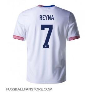 Vereinigte Staaten Giovanni Reyna #7 Replik Heimtrikot Copa America 2024 Kurzarm